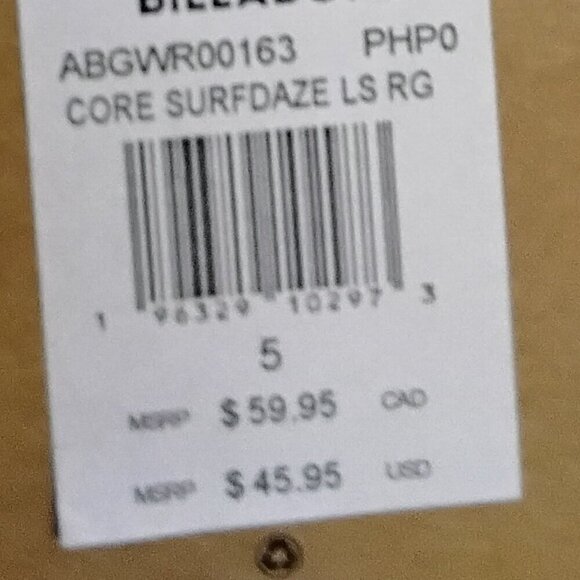 #200 Billabong Swimshirt (Rashguard) - Picture 4 of 4